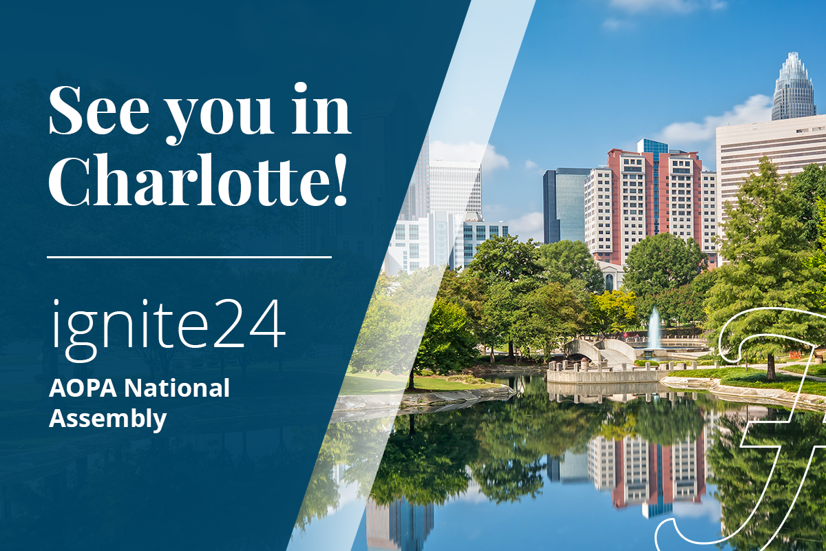 See you in Charlotte! Ignite 24 AOPA National Assembly